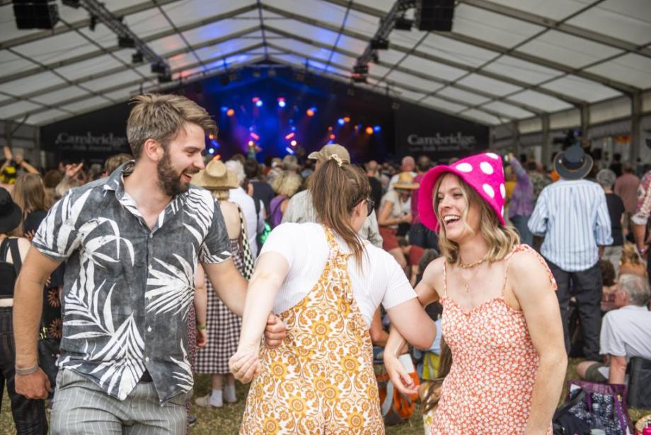 Cambridge Folk Festival Sponsor one of the most loved folk festivals